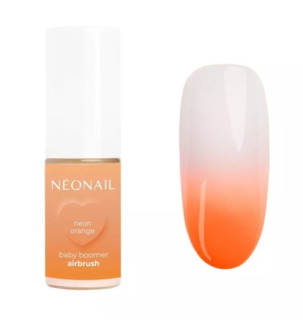 NeoNail Pyłek Do Paznokci Baby Boomer Airbrush Neon Orange 5g