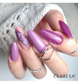 Claresa - Lakier hybrydowy Purple 615 -5g