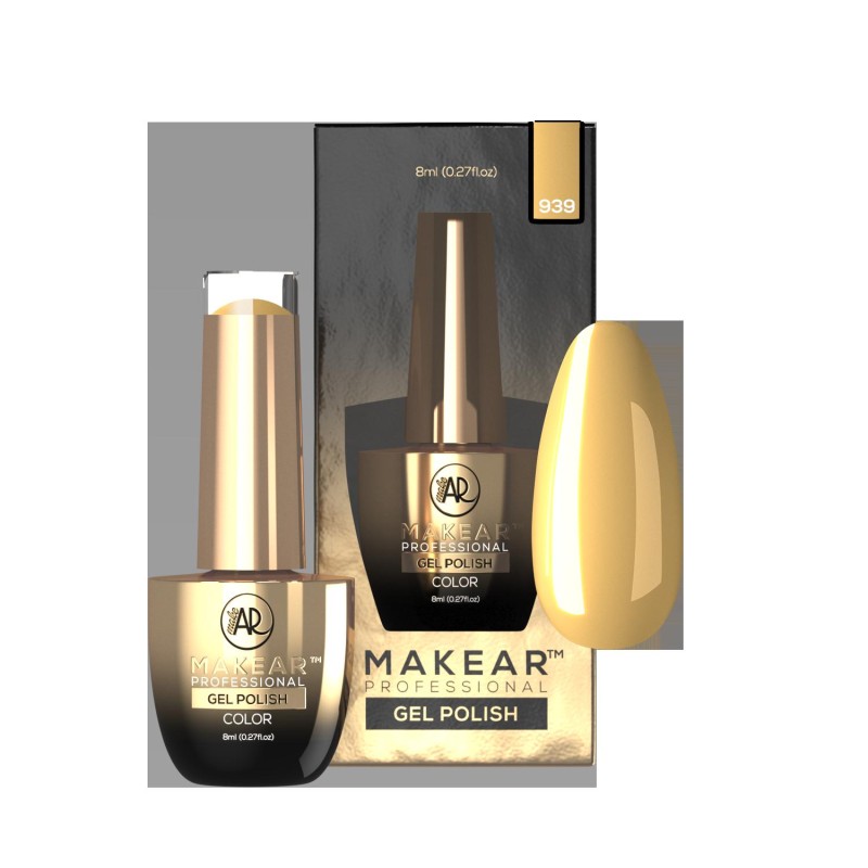 Makear Lakier Hybrydowy 939 Autumn 8Ml