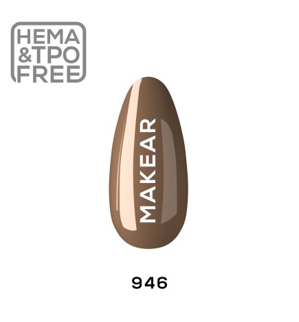 Makear Lakier Hybrydowy 946 Autumn 8Ml