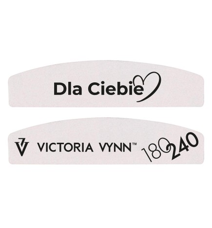 Victoria Vynn Pilnik Nail File 180/240, Mini 01 Dla Ciebie / 25szt.