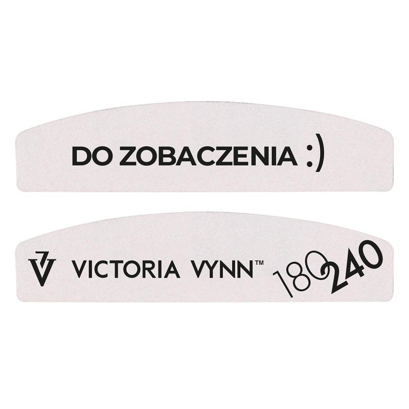 Victoria Vynn Pilnik Nail File 180/240, Mini 04 Do Zobaczenia / 25szt.