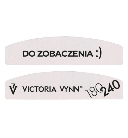 Victoria Vynn Pilnik Nail File 180/240, Mini 04 Do Zobaczenia / 25szt.