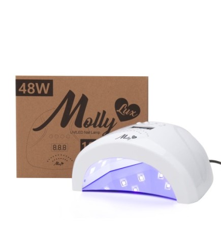 Lampa UV/LED 48W Molly Lux 1S Biała