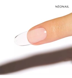 NeoNail Tipsy Elastyczne Do Przedłużania Paznokci Invisible Flexi Tips 01 Clear Oval 300 Szt.