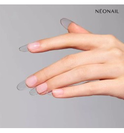 NeoNail Tipsy Elastyczne Do Przedłużania Paznokci Invisible Flexi Tips 01 Clear Oval 300 Szt.