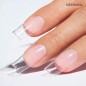 NeoNail Tipsy Elastyczne Do Przedłużania Paznokci Invisible Flexi Tips 02 Clear Square 300 Szt.