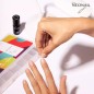 NeoNail Tipsy Elastyczne Do Przedłużania Paznokci Invisible Flexi Tips 02 Clear Square 300 Szt.