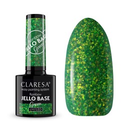 Claresa Baza Hybrydowa Rainbow Jello Base Green