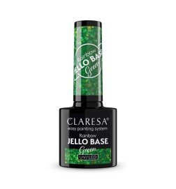 Claresa Baza Hybrydowa Rainbow Jello Base Green