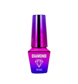 Mollylac Diamond Top Coat Rewolucyjny Top Do Lakierów Klasycznych 10g