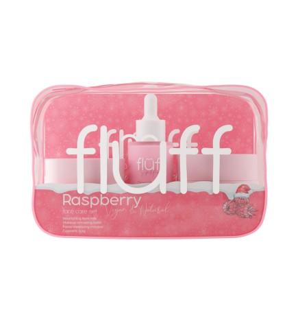 Fluff Zestaw Do Pielęgnacji Ciała Raspberry