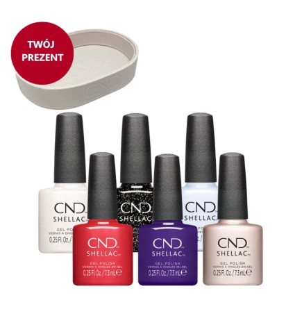 CND Shellac Zestaw Queen-Tessential