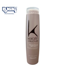 Poniks Edelstein Keratin Structure Keratynowy Szampon Do Włosów 250ml