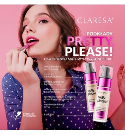 Claresa Podkład O Satynowo-Matowym Wykończeniu Pretty, Please! 04 Medium 33 G