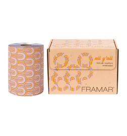 Framar Pop Ups All Y'all 2024 - Folia Fryzjerska Embossed Roll Tęcza 100 m