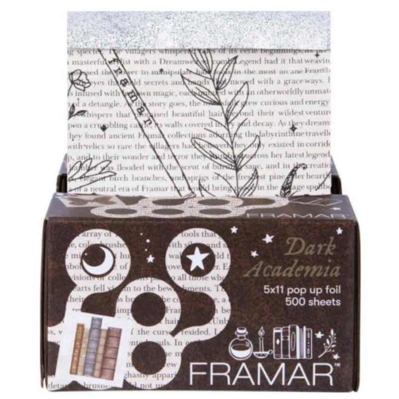 Framar Dark Academy- Folia Fryzjerska 5x11 Pop Up Foil 500 Szt