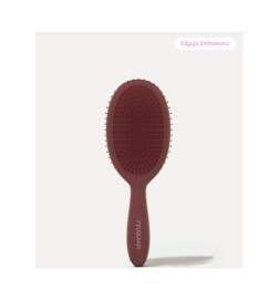 Framar Dark Academia Detangle Brush - Maroon Bordowa Szczotka Do Rozczesywania Włosów