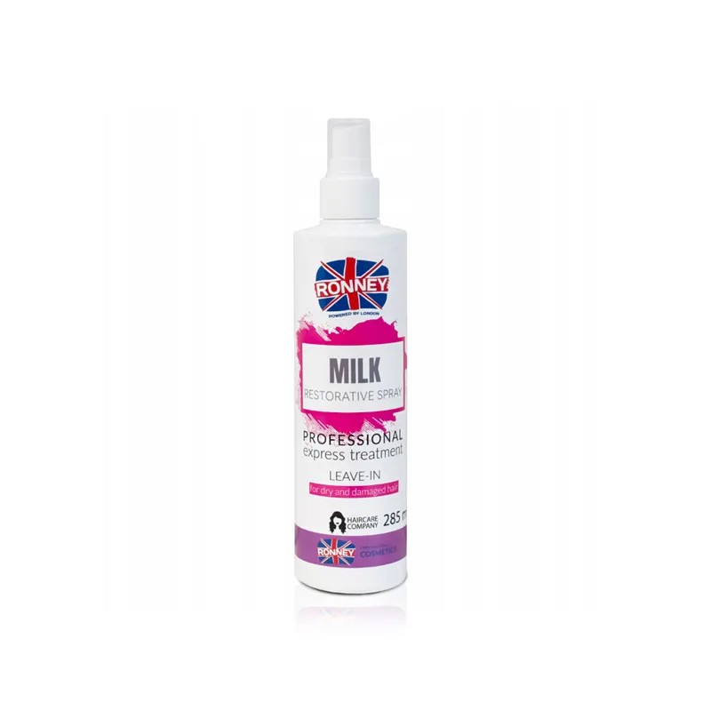 Ronney Professional Milk Restorative Spray - Mleczko Do Włosów, 285ml