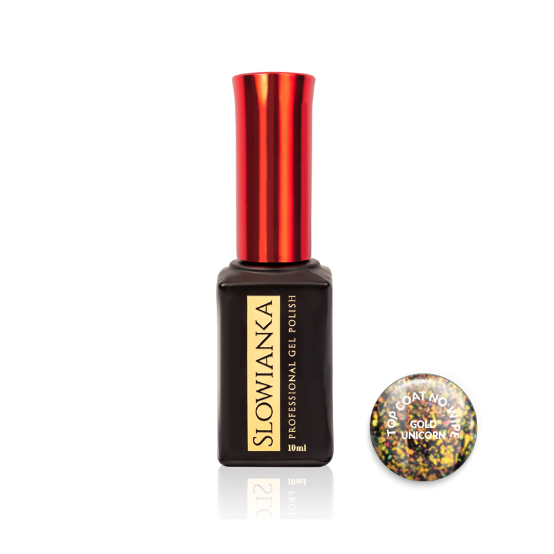 Slowianka - Top Coat No Wipe Unicorn Gold 10 ml