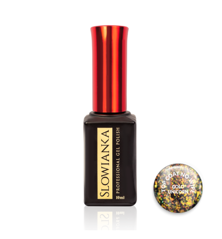 Slowianka - Top Coat No Wipe Unicorn Gold 10 ml