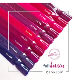 Claresa - Lakier hybrydowy Purple 619 -5g