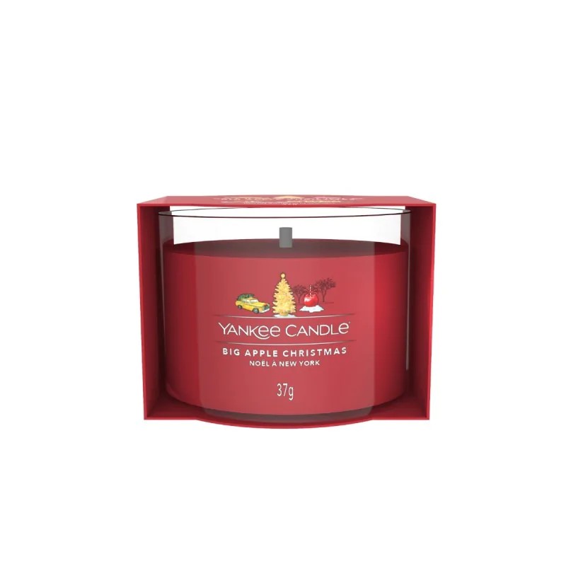 Yankee Candle Świeca Zapachowa Słoik Mini Big Apple Christmas