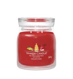 Yankee Candle Świeca Zapachowa Słoik Średni Big Apple Christmas