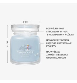 Yankee Candle Świeca Zapachowa Słoik Średni North Pole Hideaway