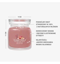 Yankee Candle Świeca Zapachowa Słoik Średni Parisian Holiday Brunch