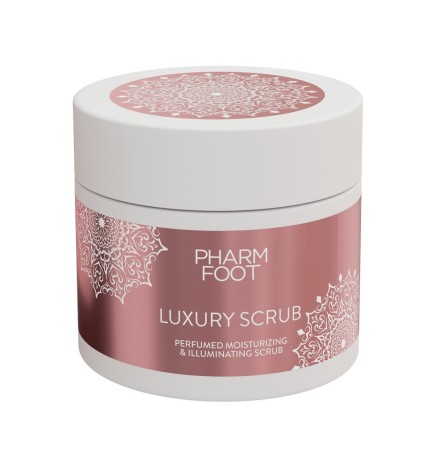 Pharm Foot Luxury Scrub Perfumowany Peeling Nawilżająco-Rozświetlający Do Stóp, Dłoni I Ciała 200 g