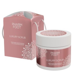 Pharm Foot Luxury Scrub Perfumowany Peeling Nawilżająco-Rozświetlający Do Stóp, Dłoni I Ciała 200 g