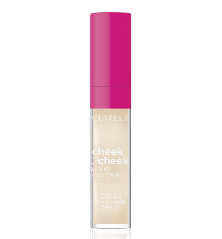 Claresa Rozświetlacz W Płynie Cheek2Cheek Liquid Contour 01 Crystal Light 7 G