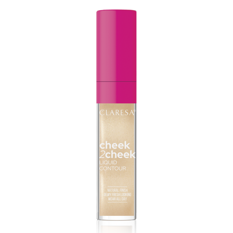 Claresa Rozświetlacz W Płynie Cheek2Cheek Liquid Contour 02 Glam Glow 7 g