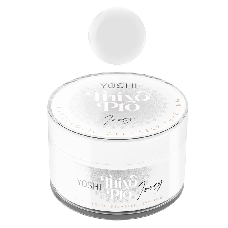 Yoshi - Żel Samopoziomujący UV/LED Thixo Pro Ivory 50 ml