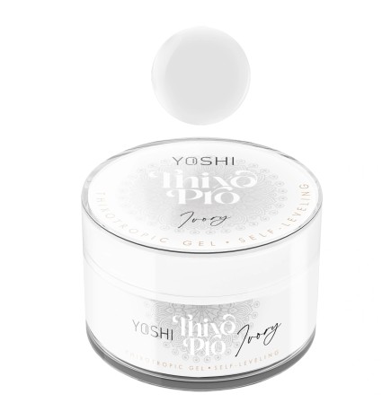 Yoshi - Żel Samopoziomujący UV/LED Thixo Pro Ivory 50 ml