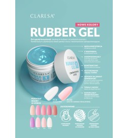 Claresa - Żel budujący Rubber Gel 1 12g