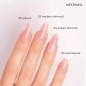 NeoNail Formy Duo Acrylgel - 04 Classic Almond