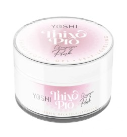 Yoshi - Żel Samopoziomujący UV/LED Thixo Pro Champagne Pink 15 ml