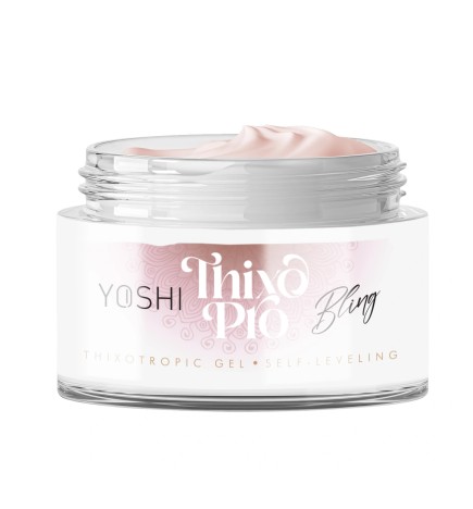 Yoshi - Żel Samopoziomujący UV/LED Thixo Pro Bling 15 ml