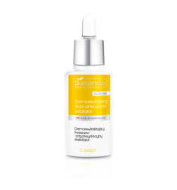 Bielenda C-Shot Dermorewitalizujący Kwasowo-Antyoksydacyjny Eksfoliator 10% Glow Peel, 30ml