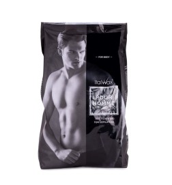 Wosk Italwax Pour Homme Black Film Wax W Dropsach Do Depilacji Dla Mężczyzn 1kg