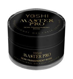 Yoshi - Żel Samopoziomujący UV/LED Master Pro Transparent Rose 50ml