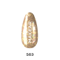 Makear Lakier Hybrydowy S63 Gold Star 8Ml