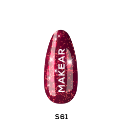 Makear Lakier Hybrydowy S61 Cherry Star 8Ml