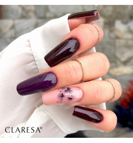 Claresa - Lakier hybrydowy Purple 621 -5g