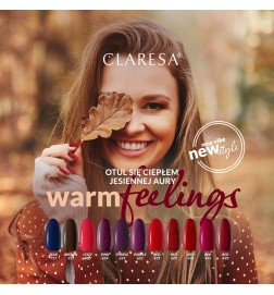 Claresa - Lakier hybrydowy Purple 621 -5g