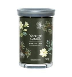 Yankee Candle Duży Tumbler Z Dwoma Knotami Signature Silver Sage & Pine