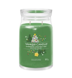 Yankee Candle Świeca Zapachowa Słoik Duży Shimmering Christmas Tree