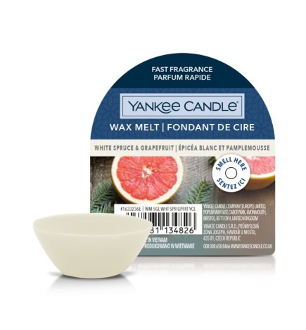 Yankee Candle Wosk Zapachowy White Spruce & Grapefruit